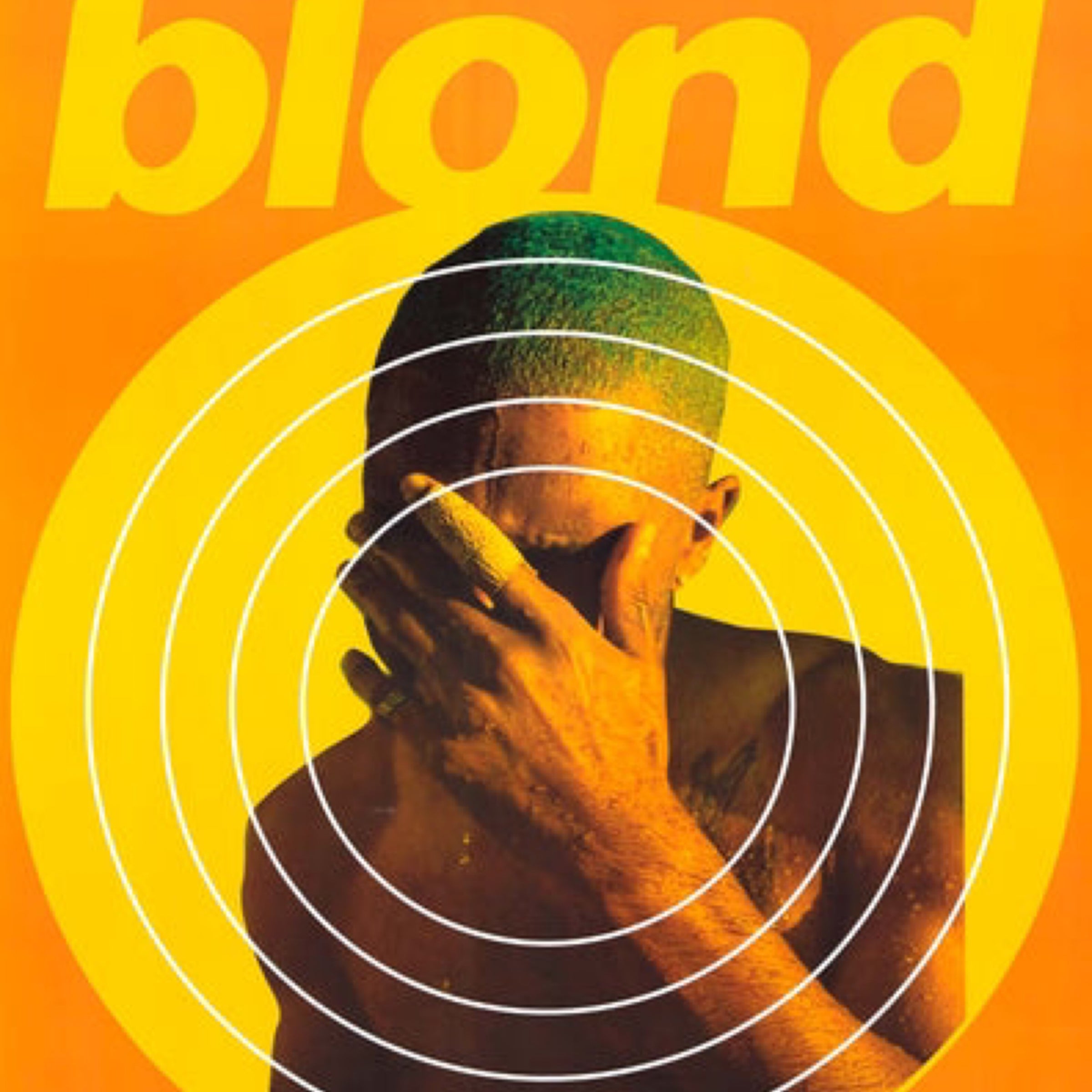 Fabric Poster | Frank Ocean | Blond Orange | | Grace Records